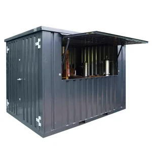 3 x 2 FOCO® Barcontainer Anthrazit RAL 7016